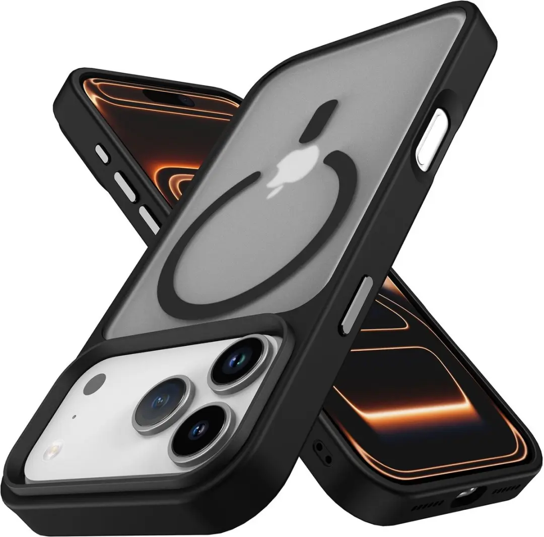 Selected iPhone 17 Pro Hoesje - Matte Zwart - MagSafe - afbeelding 6 van 6