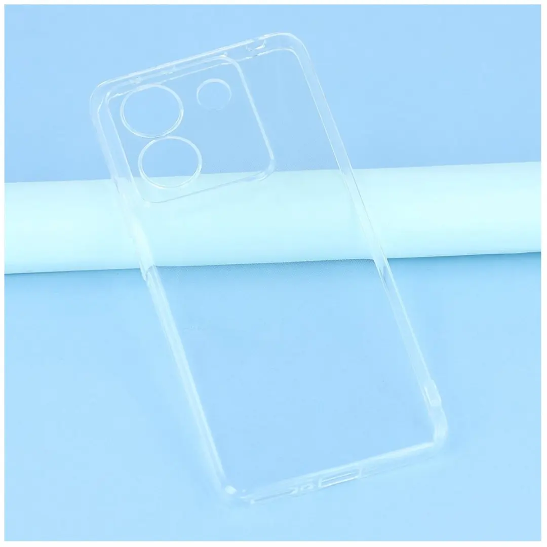 Selected Transparant TPU Hoesje Xiaomi Poco M7 Pro