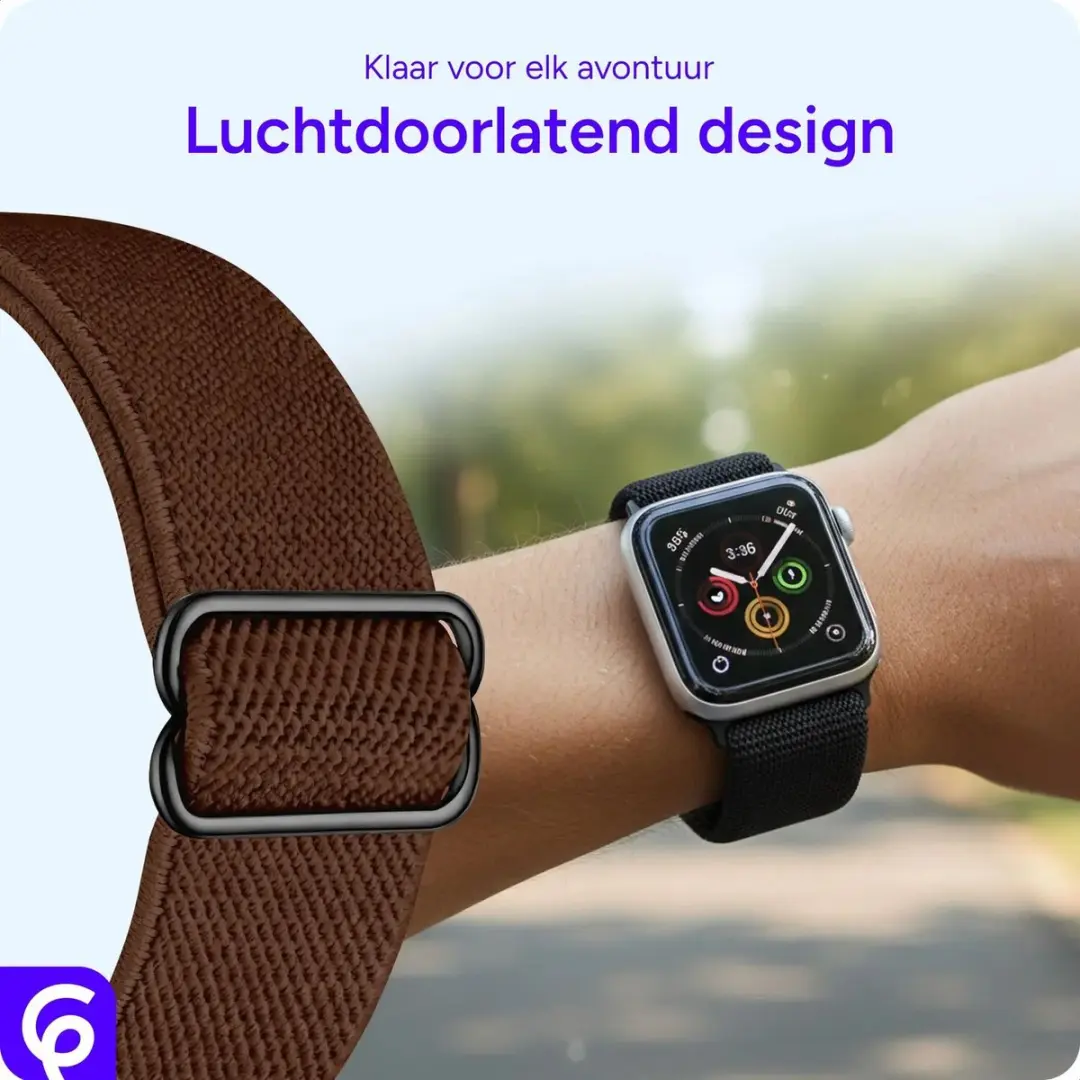 Selected SBG Nylon Horlogebandjes Apple Watch - 10 Stuks - 42-49mm - Meerdere Kleuren - afbeelding 5 van 6