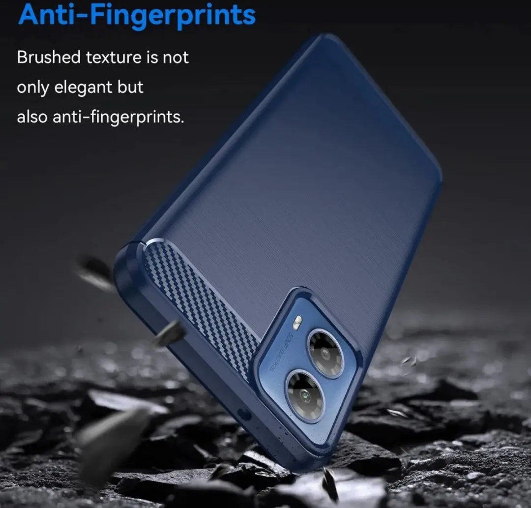 Selected TPU Hoesje Motorola Moto G24 Power - Blauw