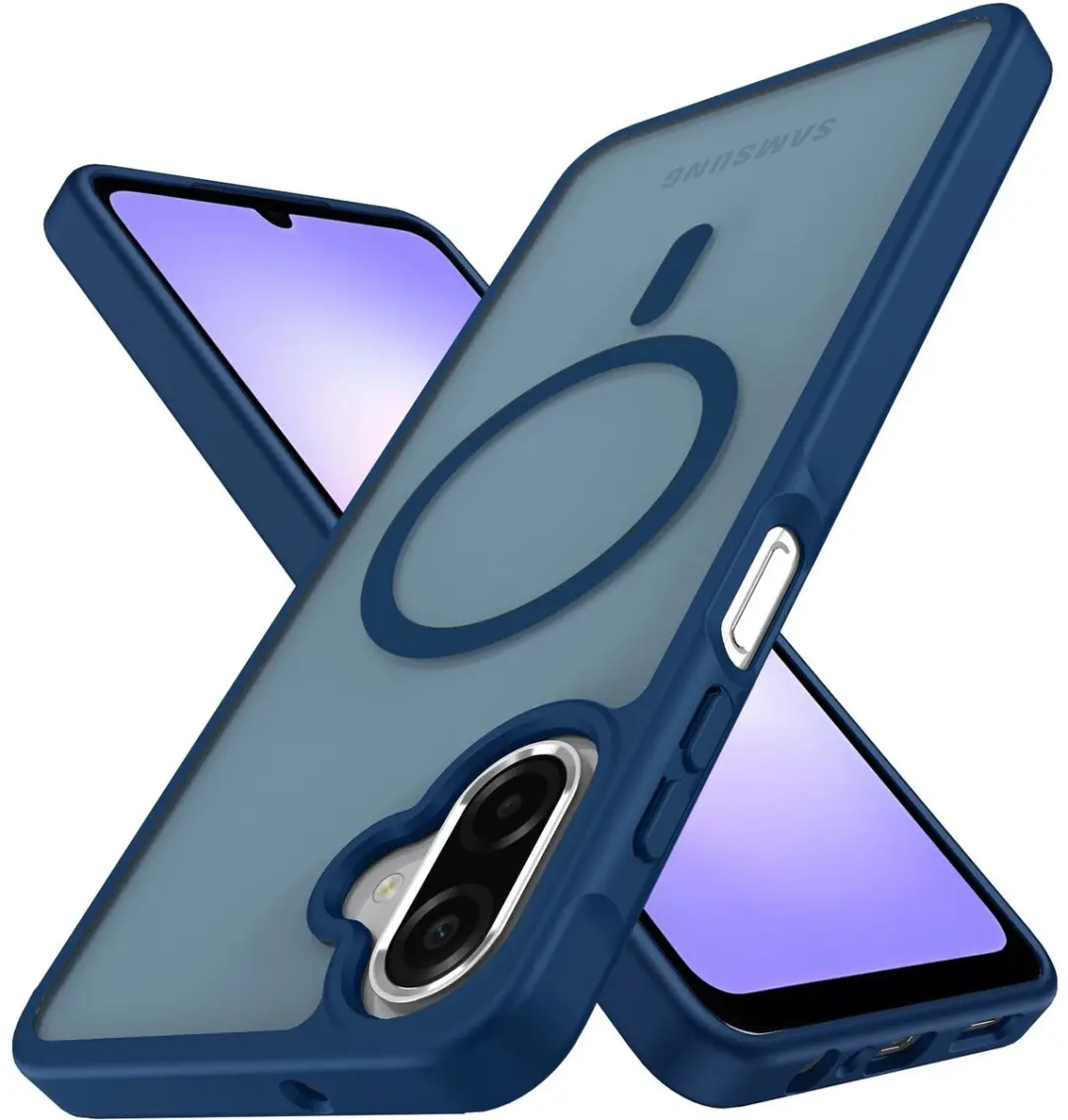 Selected Hoesje Samsung Galaxy A07 MagSafe Matte - Blauw