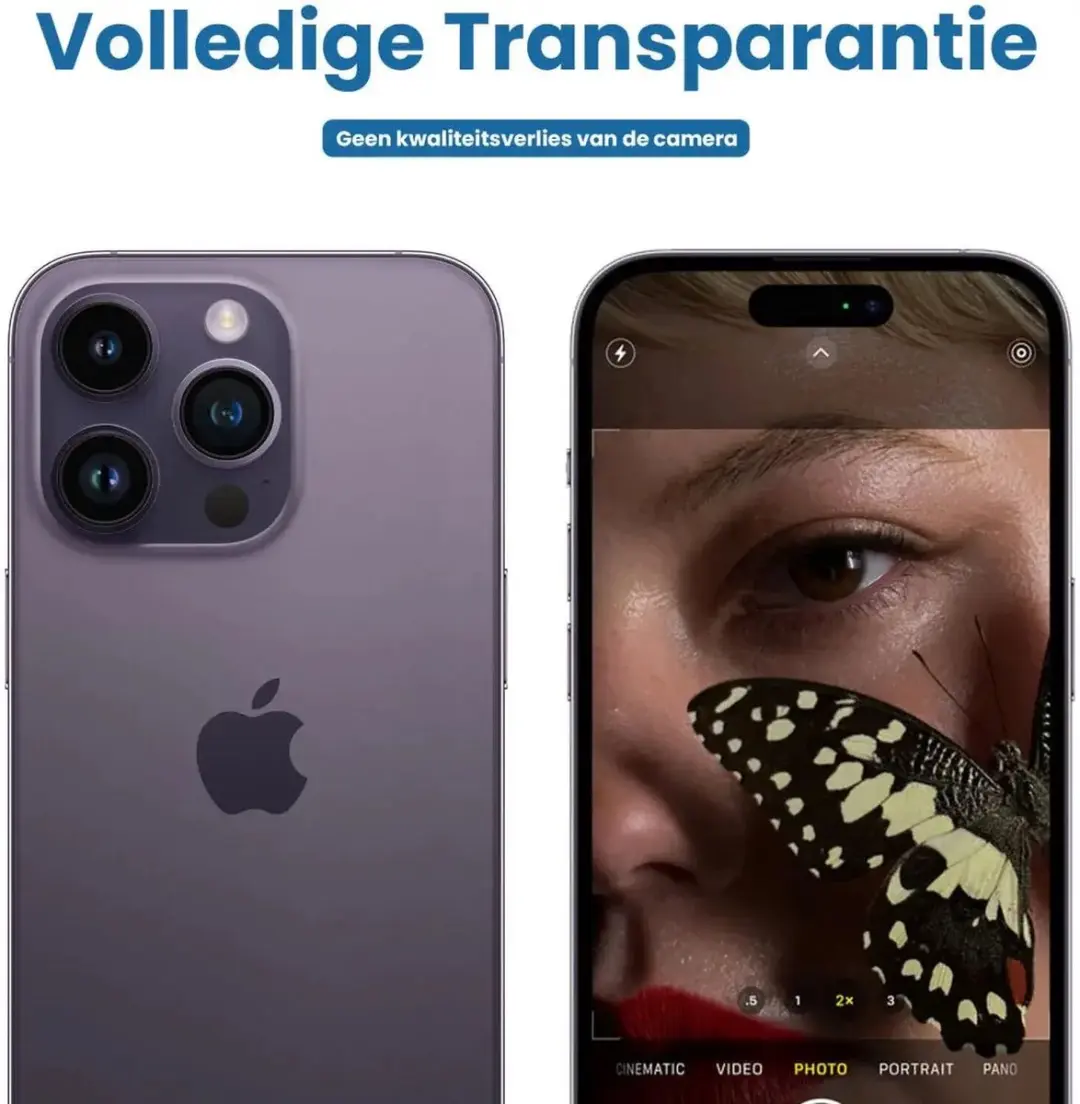 Selected by GSMpunt Apple iPhone 15 Pro Glasbeschermers - 4 Stuks