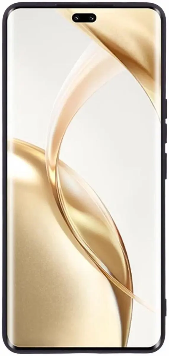 Selected by GSMpunt Transparant TPU Hoesje Honor 200 - Zwart