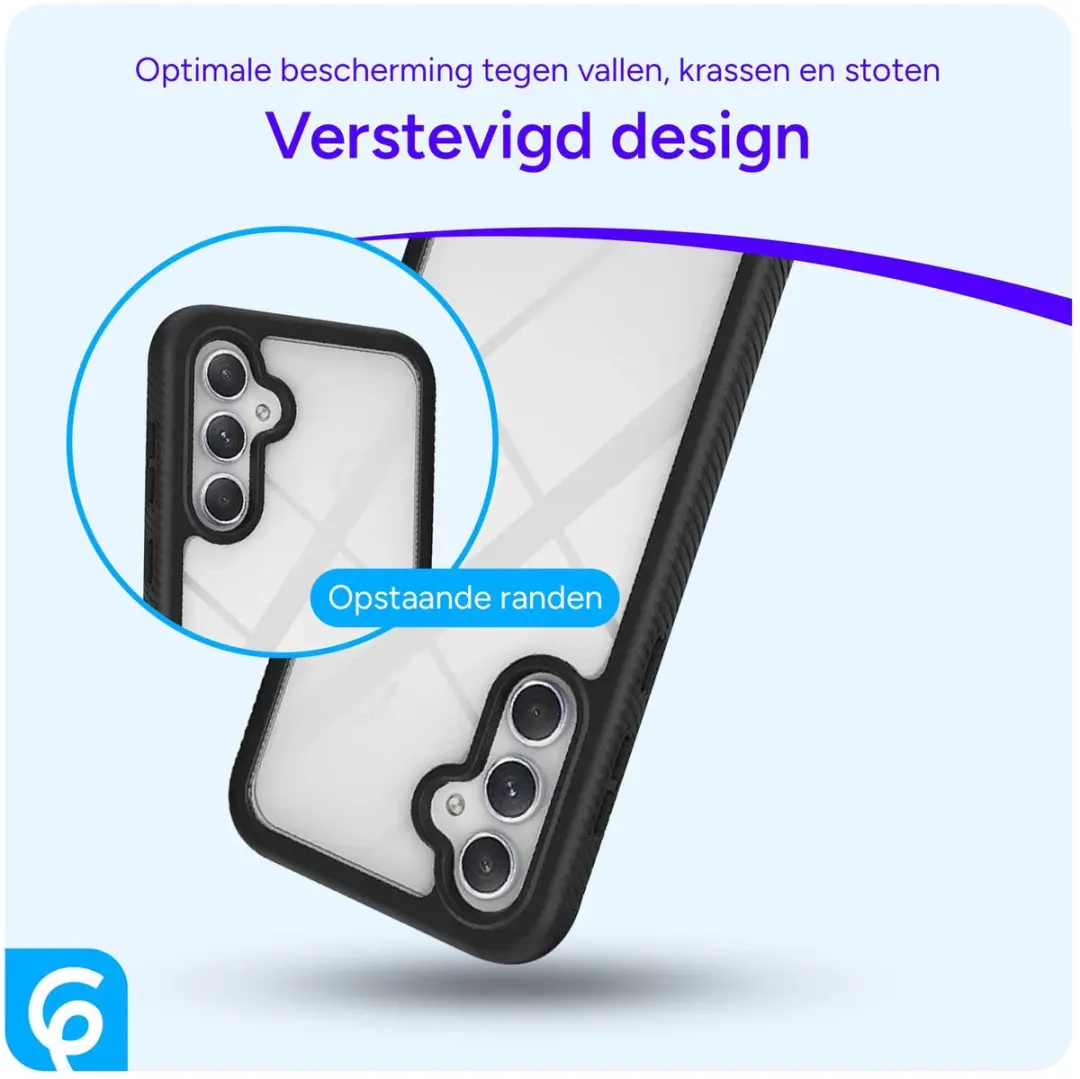 Selected Hoesje Samsung Galaxy A55 Blauw - Schokbestendig