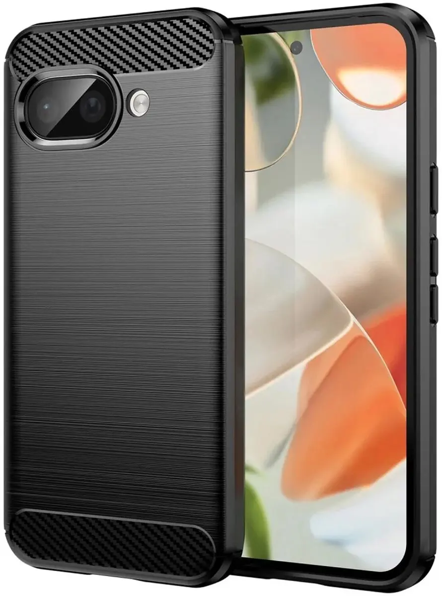 Selected Geborsteld TPU Hoesje Google Pixel 9a