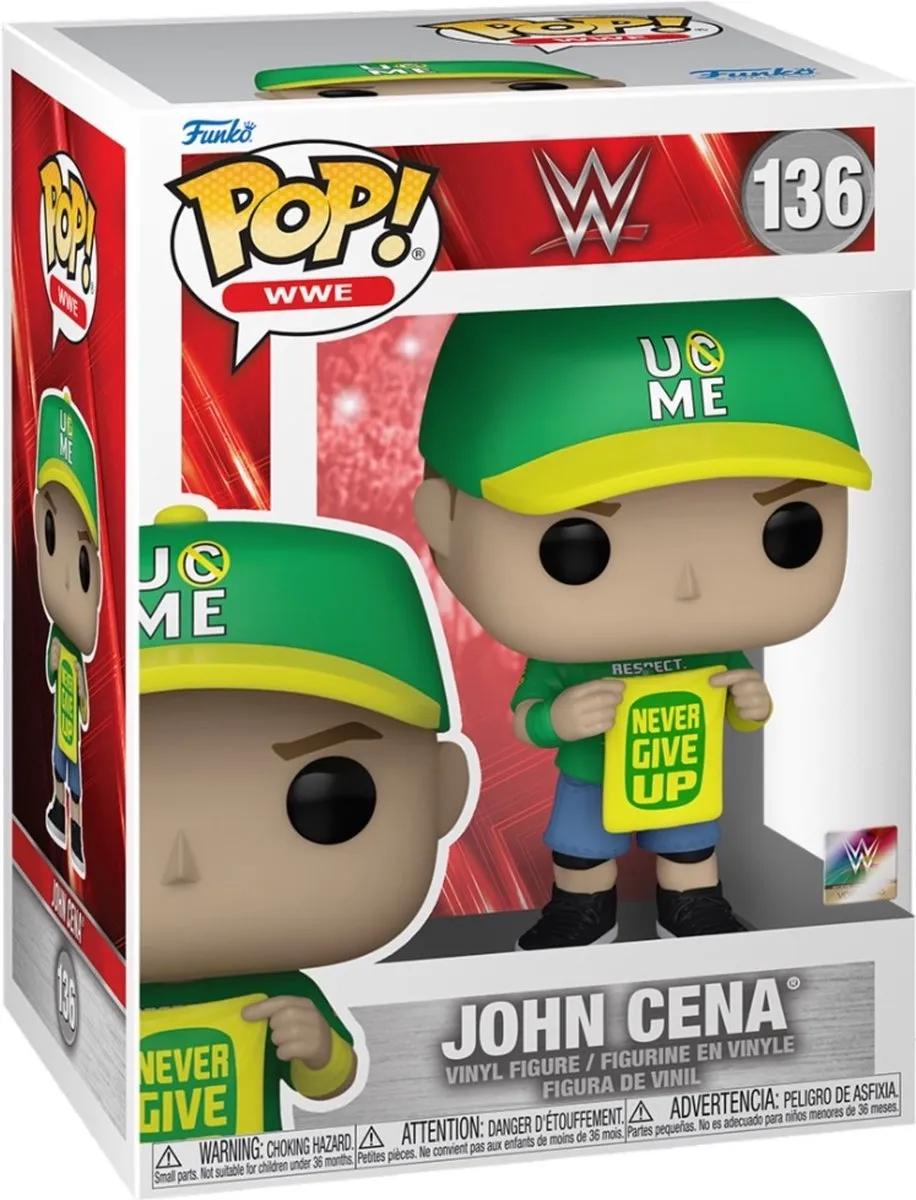 Funko Pop WWE John Cena Never Give Up #72284