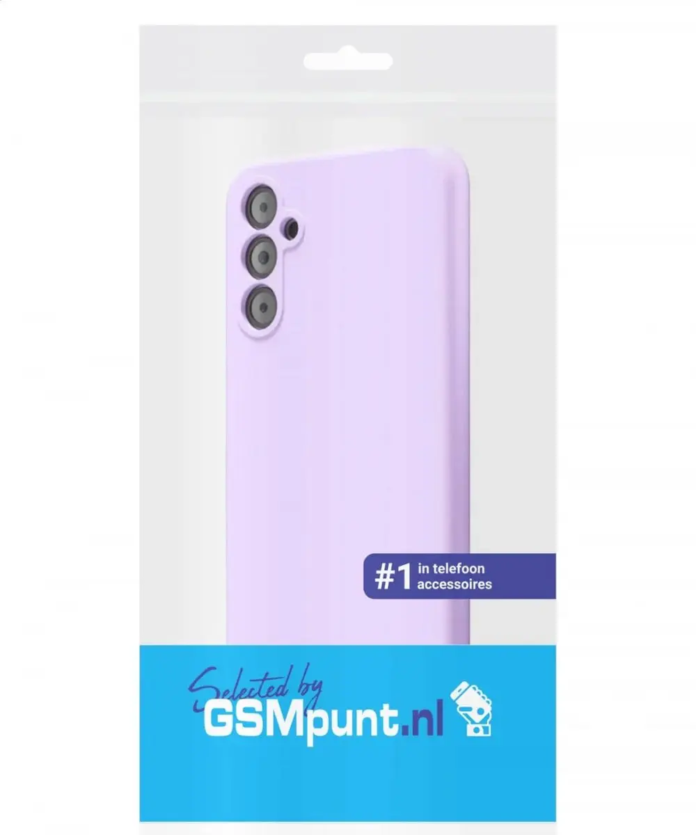 Selected Hoesje Samsung Galaxy A14 - Dun TPU - Lila