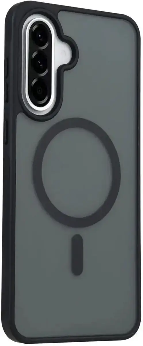 Selected Hoesje Samsung Galaxy A56 MagSafe Matte Zwart