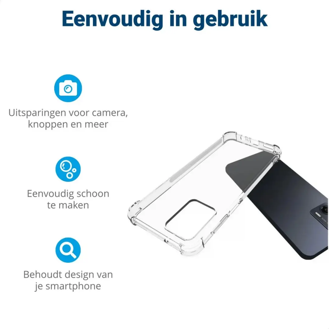 Motorola Moto G53 TPU Hoesje - Transparant