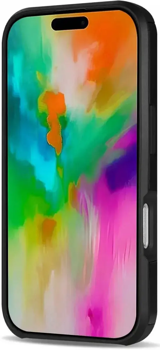 Selected Hoesje iPhone 16 Pro Kaarthouder - 2 Pasjes Zwart - afbeelding 6 van 6