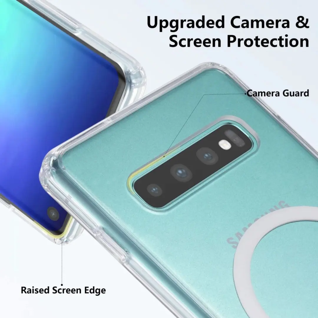 Selected Hoesje Samsung Galaxy S10 MagSafe Transparant