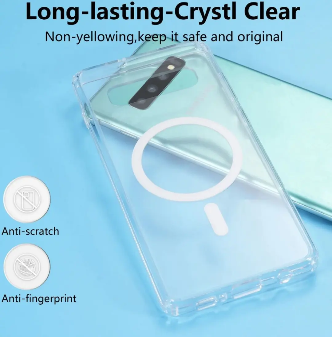 Selected Hoesje Samsung Galaxy S10 MagSafe Transparant