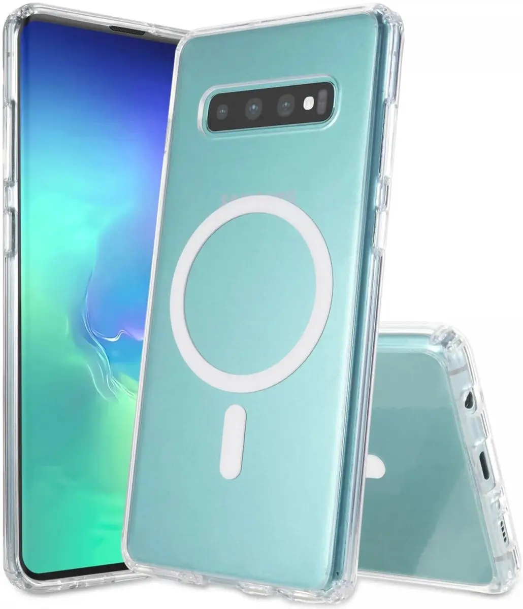 Selected Hoesje Samsung Galaxy S10 MagSafe Transparant