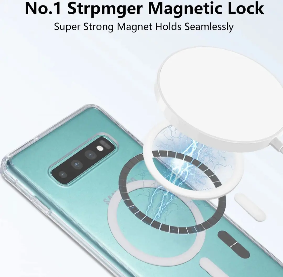 Selected Hoesje Samsung Galaxy S10 MagSafe Transparant