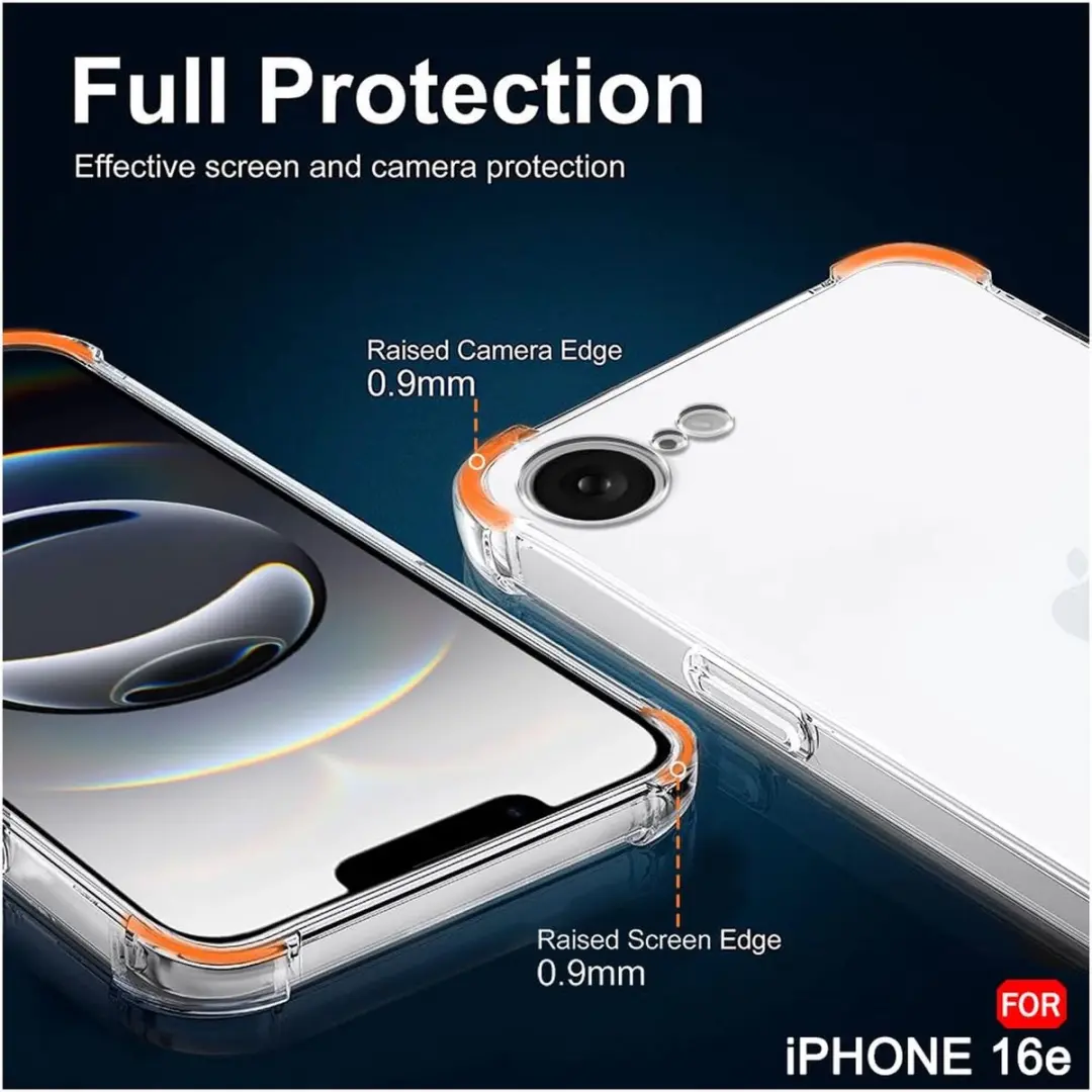 Selected Transparant Hoesje iPhone 16/17 - Schokbestendig