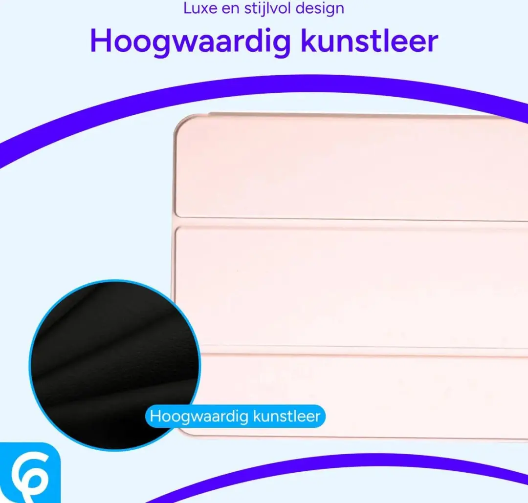 Selected by GSMpunt Apple iPad 9.7 Hoes - Roze