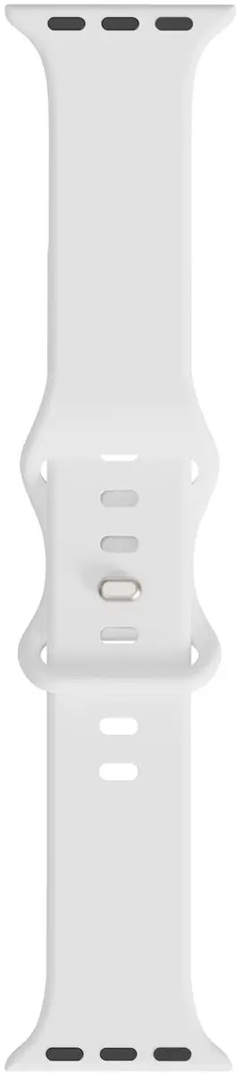 Selected SBG Siliconen Bandje Apple Watch 10 46mm - Wit