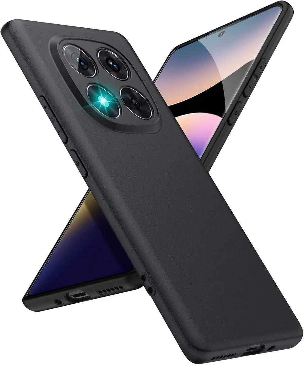 Selected Zwart Dun TPU Hoesje Xiaomi Poco X7 / Redmi Note 14 Pro 5G