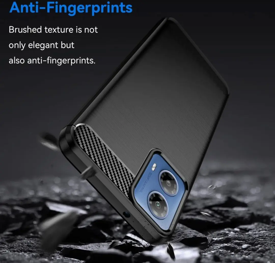 Selected TPU Hoesje Motorola Moto G34 - Zwart - afbeelding 6 van 6