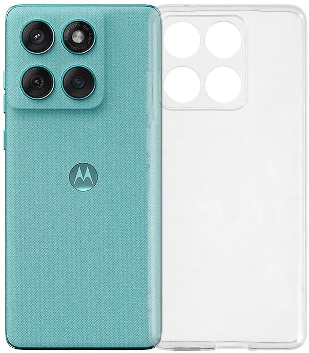 Selected Transparant TPU Hoesje Motorola Edge 60 Fusion