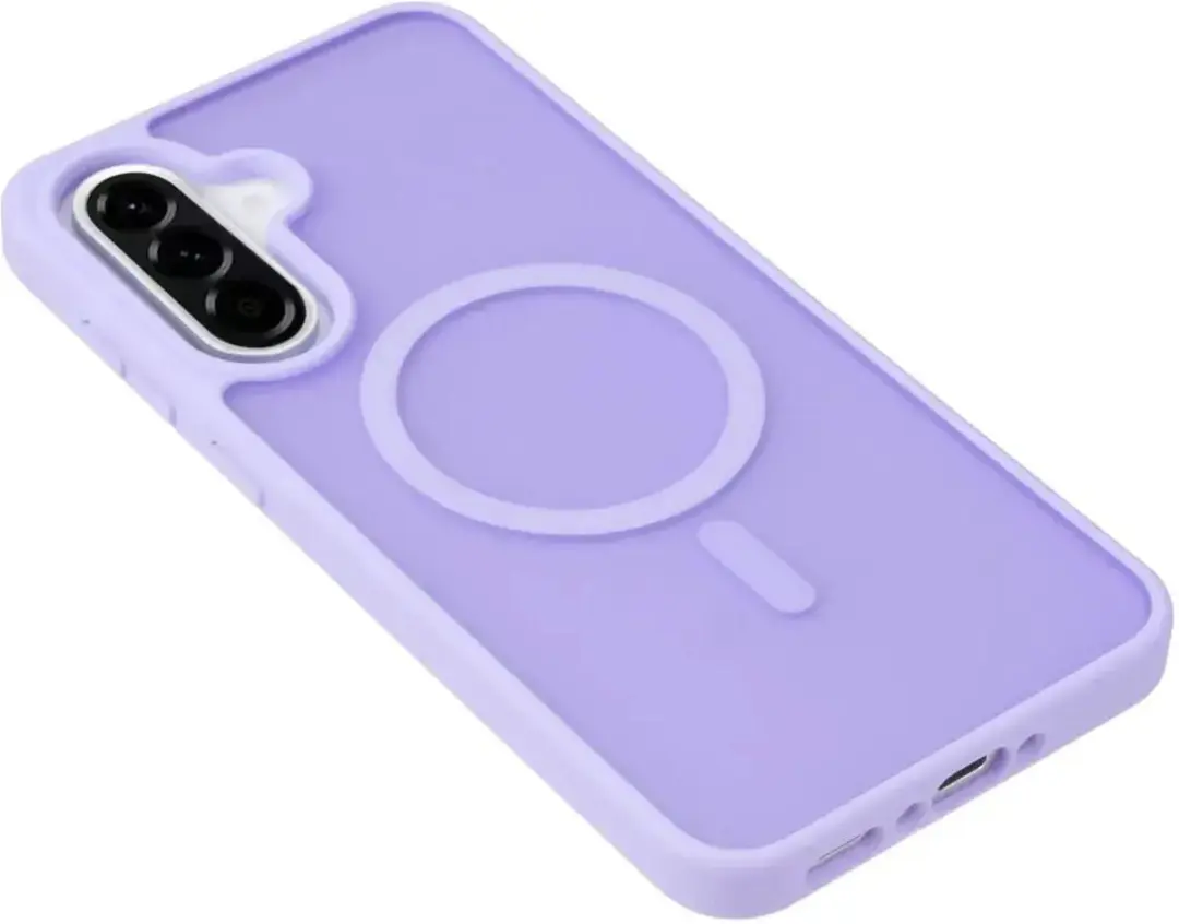 Selected Hoesje Samsung Galaxy A36 MagSafe Paars