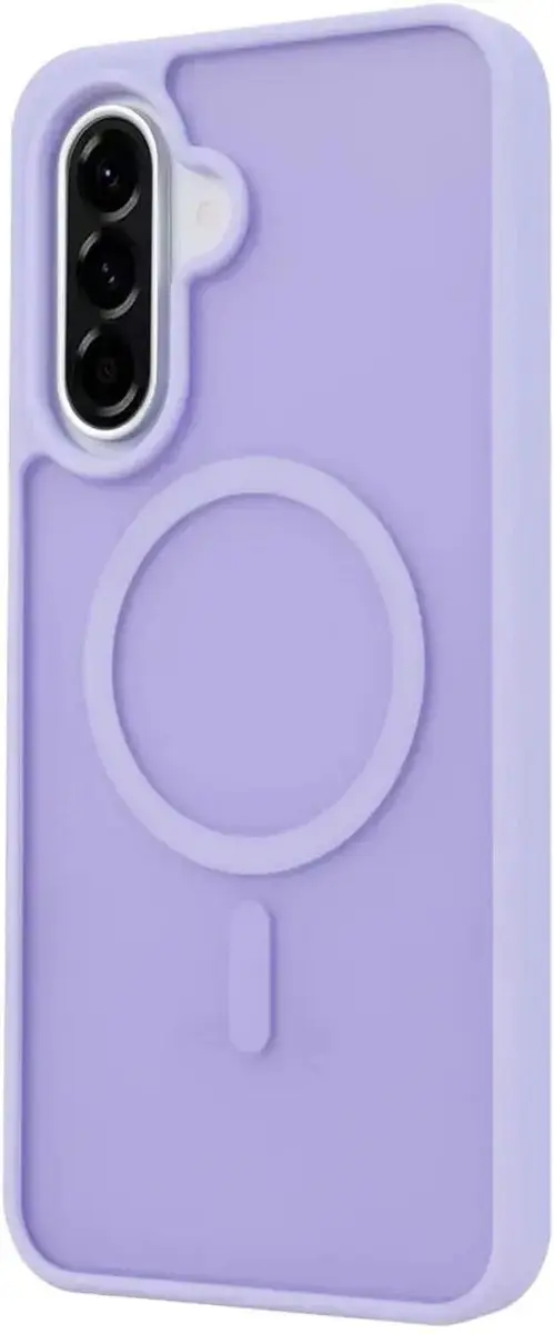 Selected Hoesje Samsung Galaxy A36 MagSafe Paars