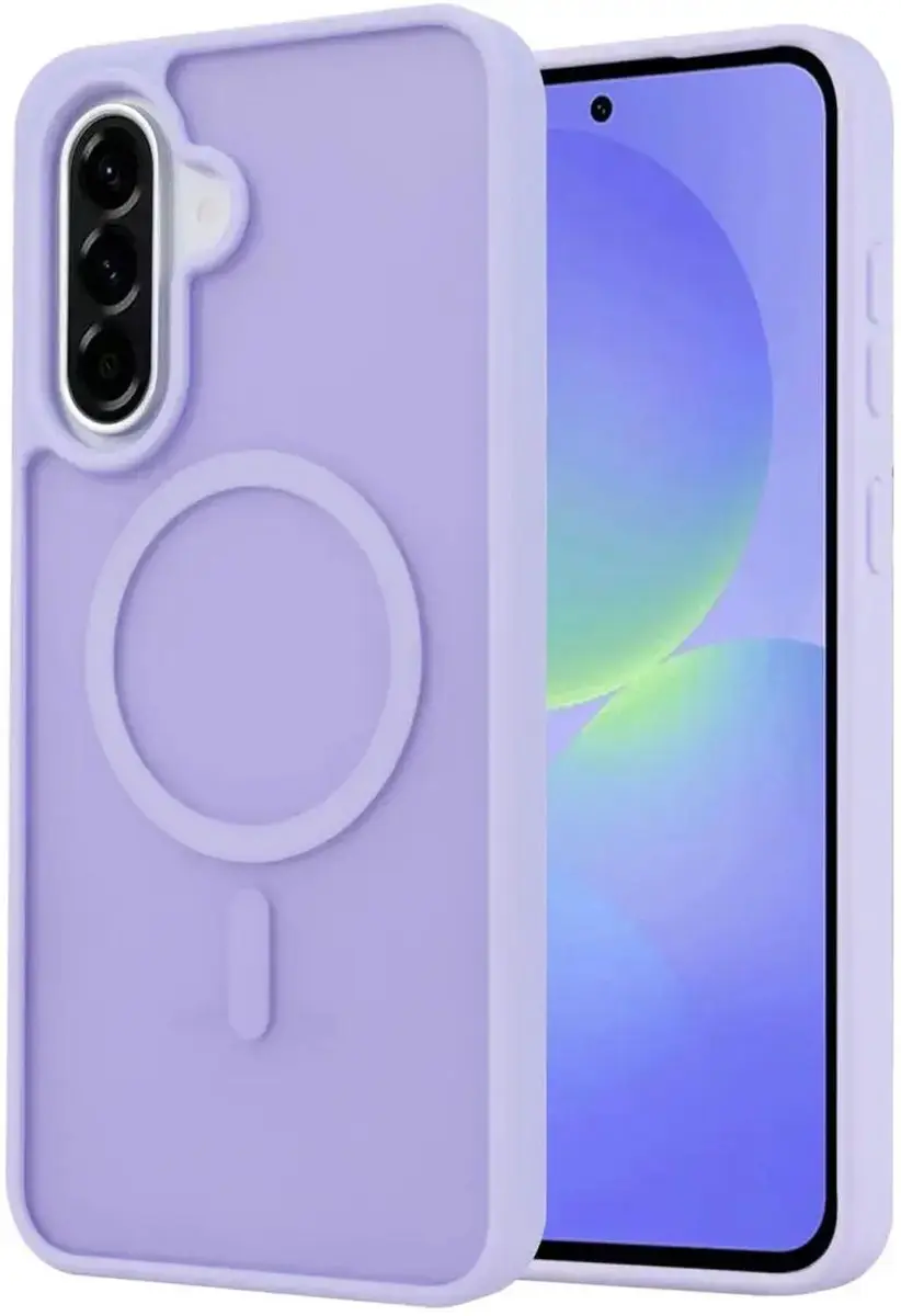 Selected Hoesje Samsung Galaxy A36 MagSafe Paars
