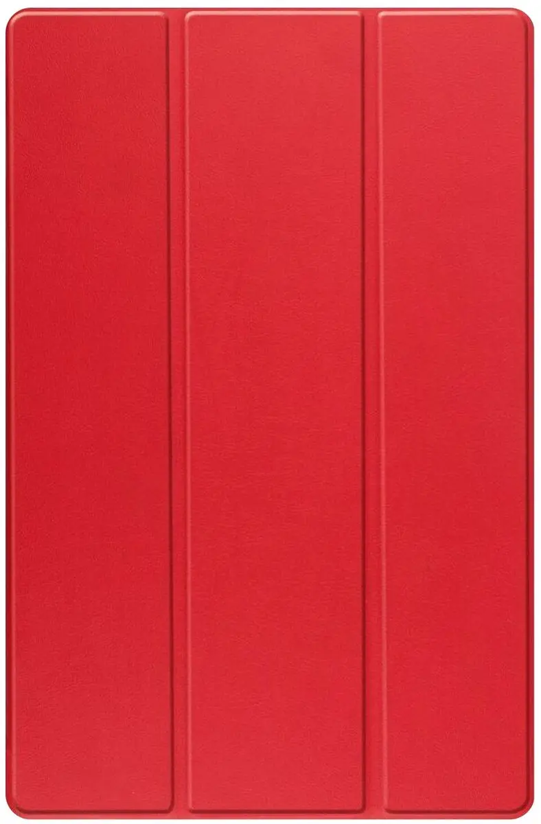 Selected Tablethoes Samsung Galaxy Tab S10 Ultra 14.6" - Luxe Tri-Fold Book Case - Rood