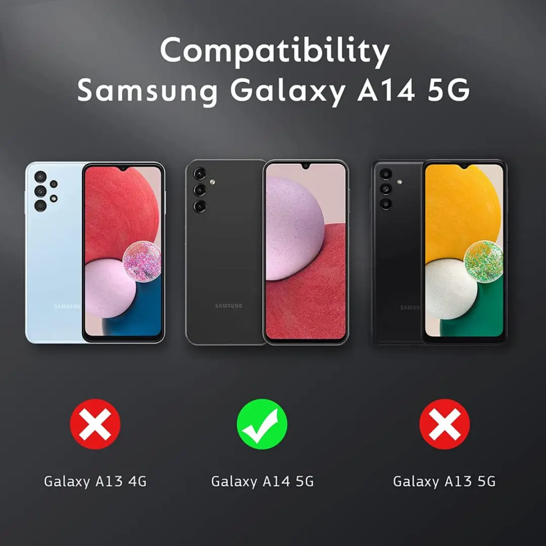 Selected by GSMpunt Samsung Galaxy A14 Hoesje - Transparant TPU - afbeelding 6 van 6