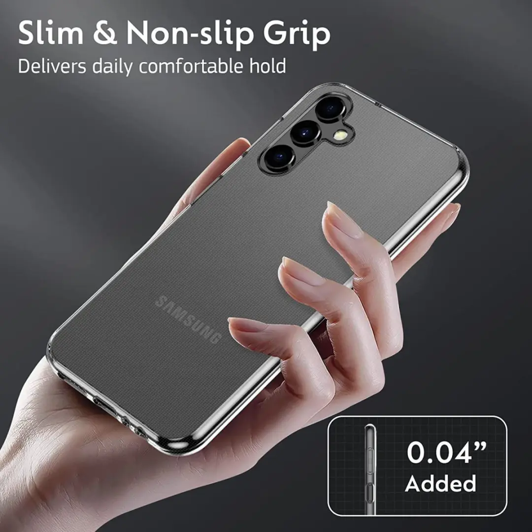 Selected by GSMpunt Samsung Galaxy A14 Hoesje - Transparant TPU
