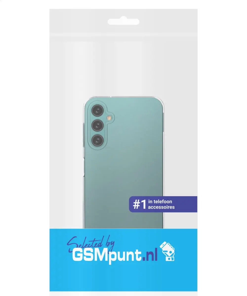 Selected by GSMpunt Samsung Galaxy A14 Hoesje - Transparant TPU