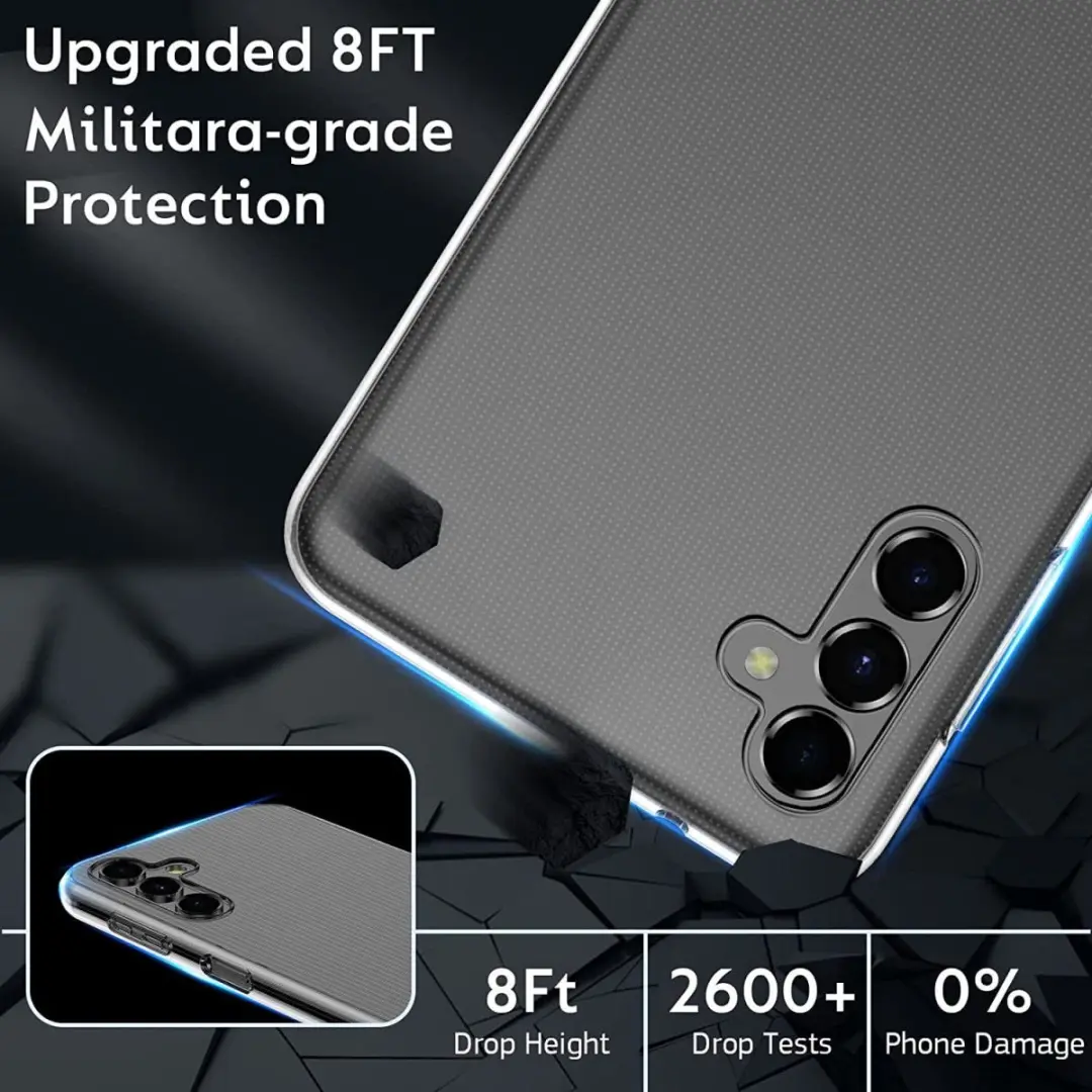 Selected by GSMpunt Samsung Galaxy A14 Hoesje - Transparant TPU