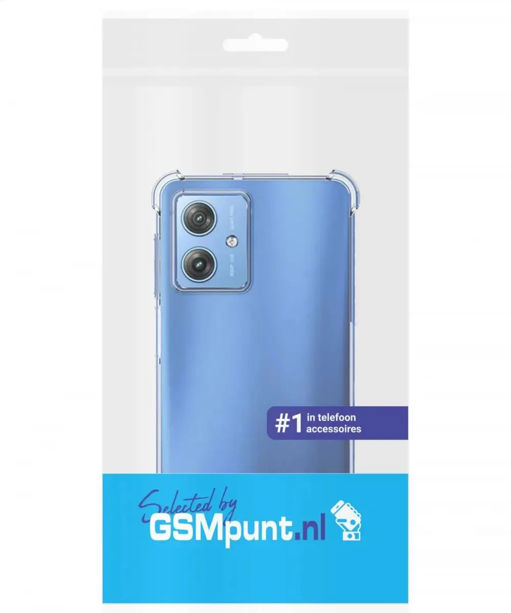Selected TPU Hoesje Motorola Moto G84 - Transparant