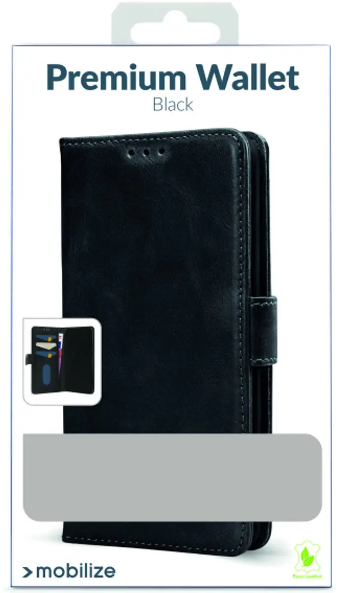 Mobilize Premium Gelly Wallet Book Case - Samsung Galaxy S25/S26 FE - Zwart