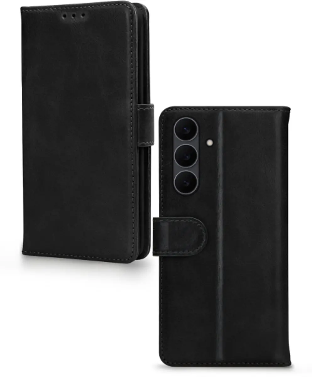Mobilize Premium Gelly Wallet Book Case - Samsung Galaxy S25/S26 FE - Zwart