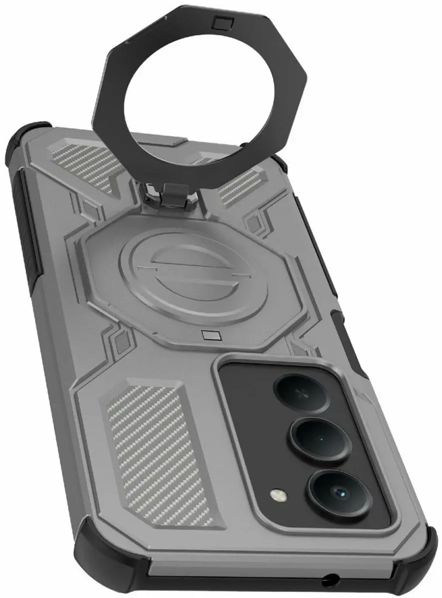 Selected by GSMpunt Xiaomi Redmi 15 5G Hoesje - Grijs MagSafe