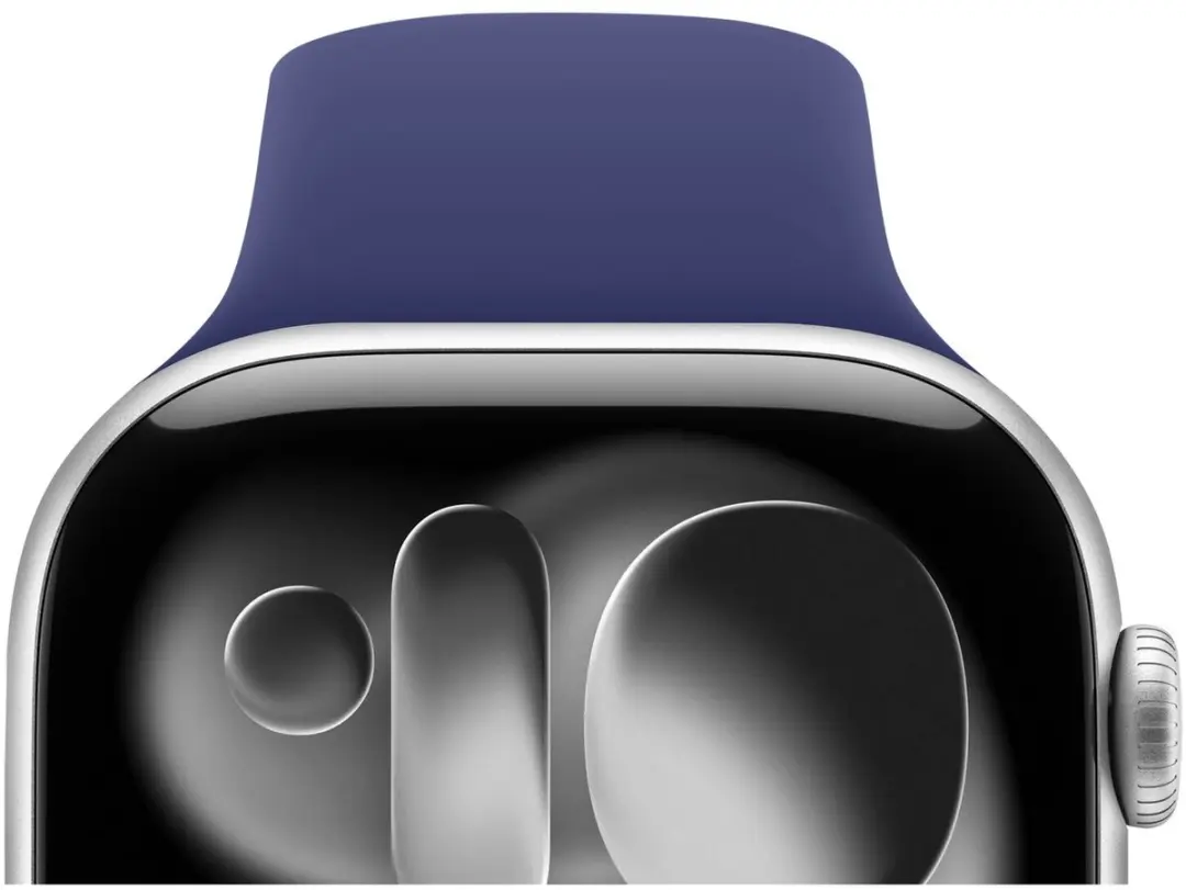 Selected Siliconen Bandje Apple Watch 6 44mm - Midnight Blue