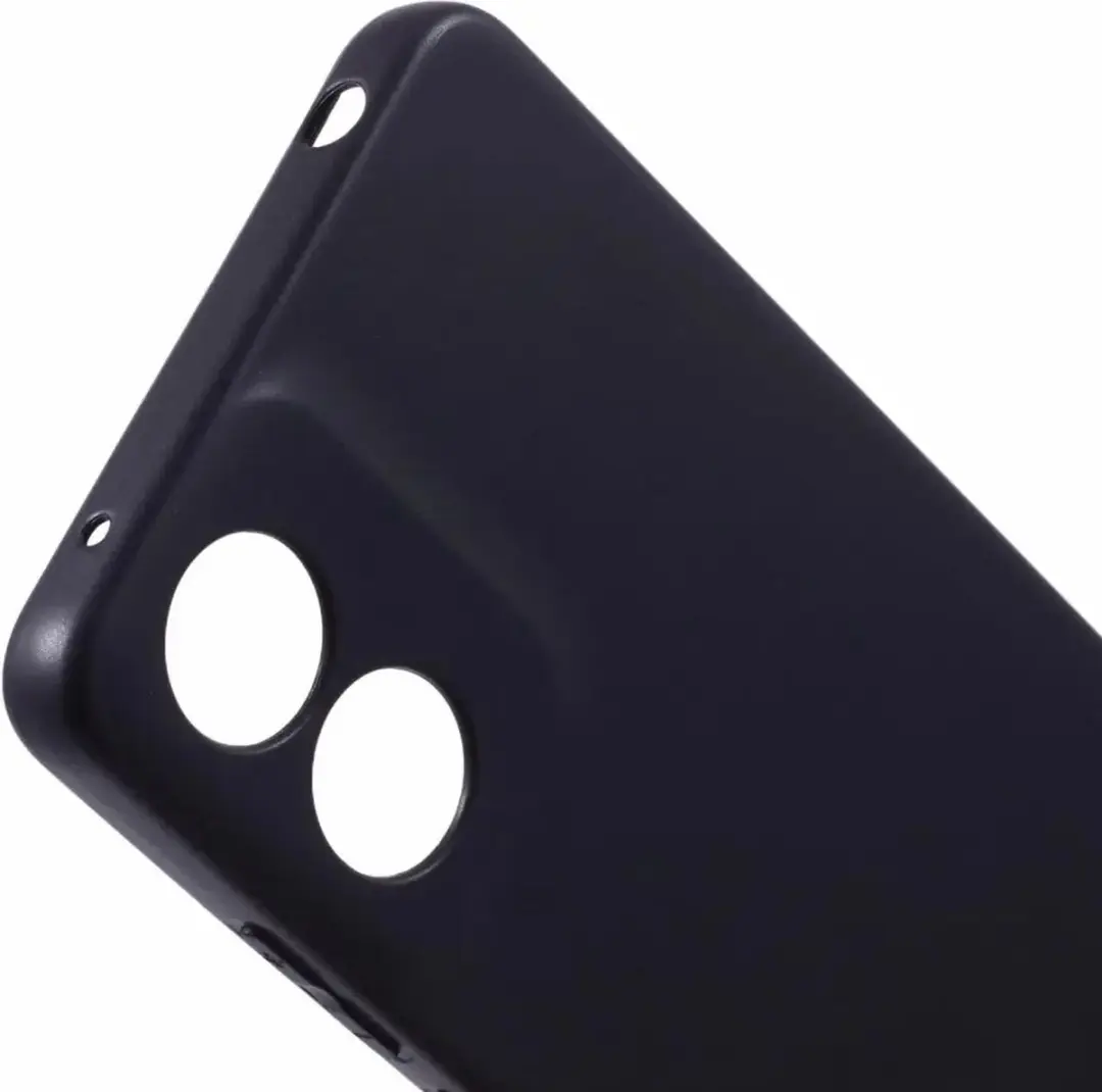Selected Zwart TPU Hoesje Motorola Moto E14