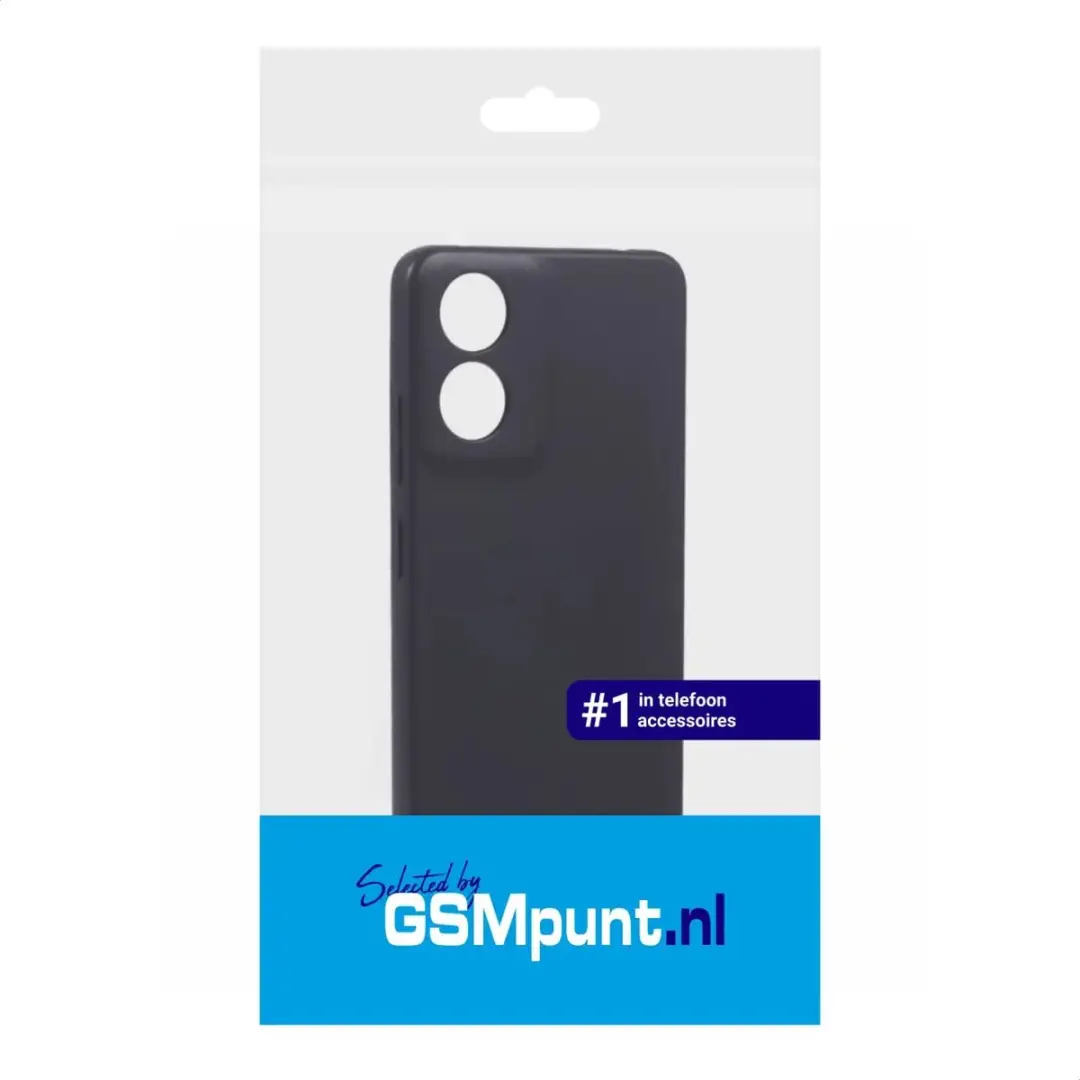 Selected Zwart TPU Hoesje Motorola Moto E14