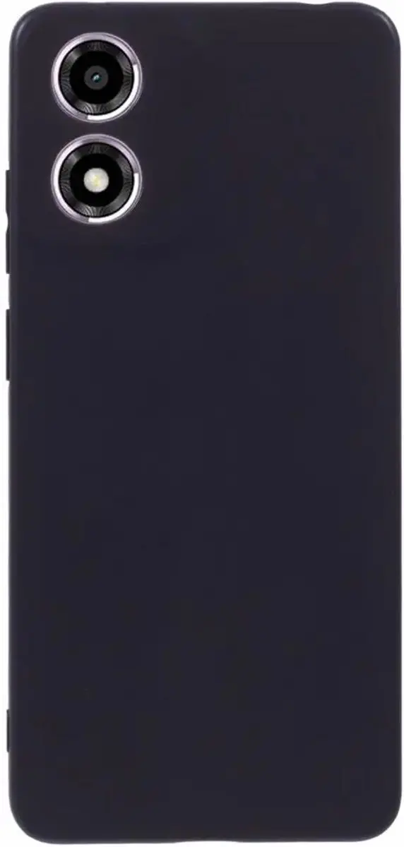 Selected Zwart TPU Hoesje Motorola Moto E14