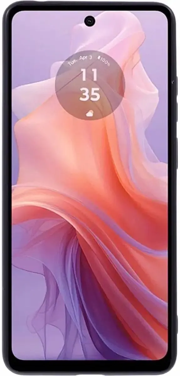 Selected Zwart TPU Hoesje Motorola Moto E14