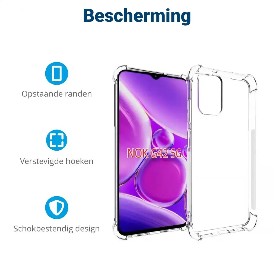 Selected Nokia G42 TPU Hoesje - Transparant