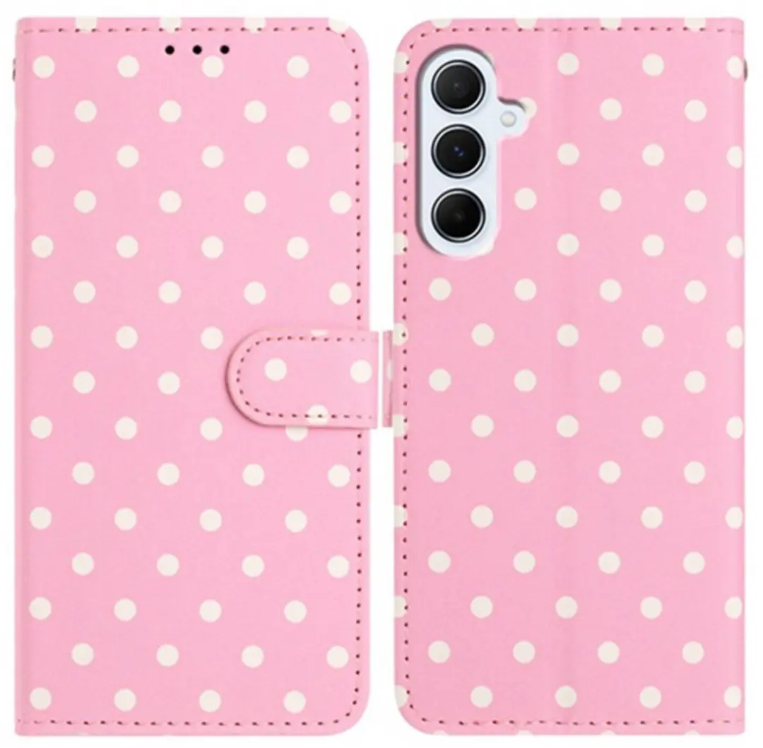 Selected Hoesje Samsung Galaxy A35 Polka Dot Wallet