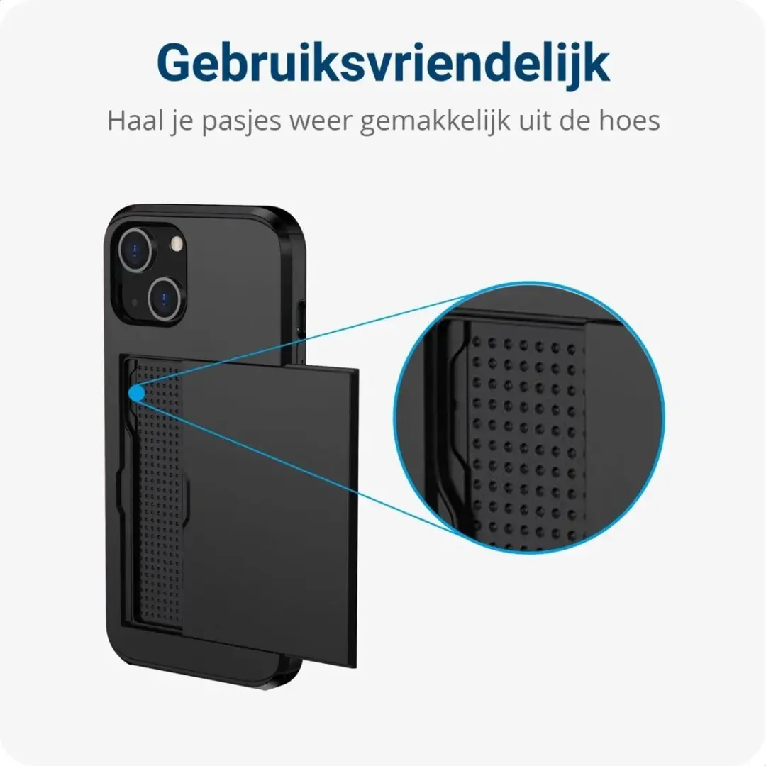 Selected Hoesje Samsung Galaxy S24 Plus - Kaarthouder 2 Stuks - Zwart - afbeelding 6 van 6
