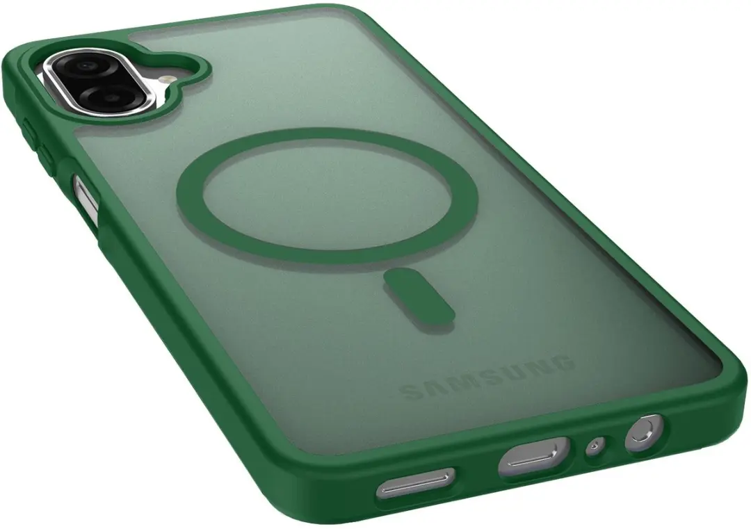 Selected Hoesje Samsung Galaxy A07 MagSafe Groen