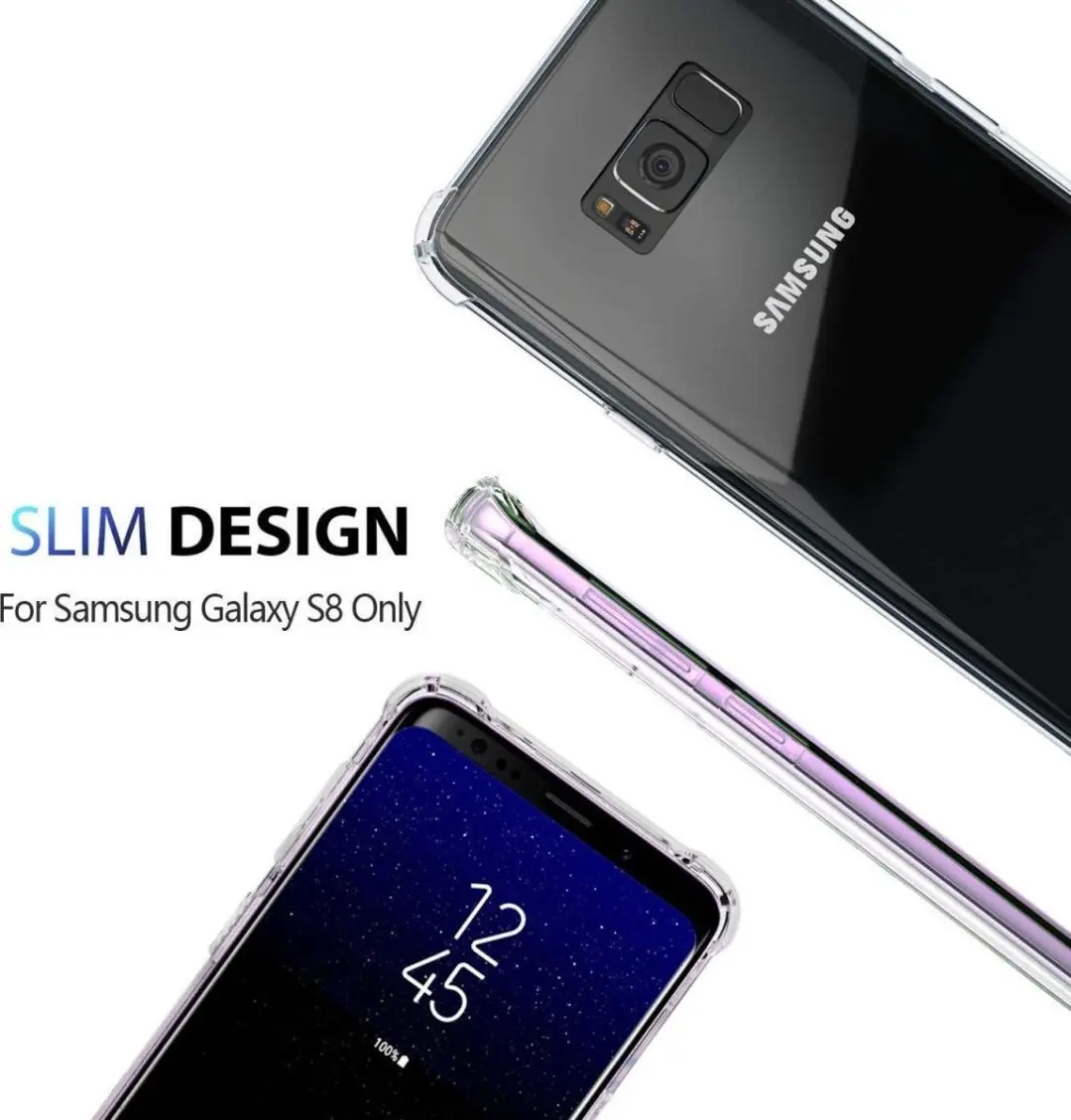 Selected Hoesje Schokbestendig Transparant Samsung Galaxy S8