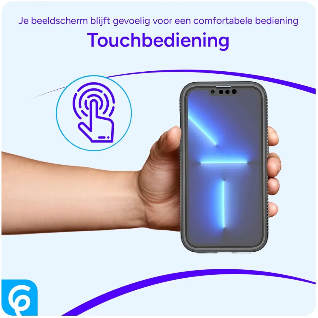 Selected Hoesje Xiaomi Redmi Note 12 Pro 5G/Poco X5 Pro - Full Protect - Zwart - afbeelding 6 van 6