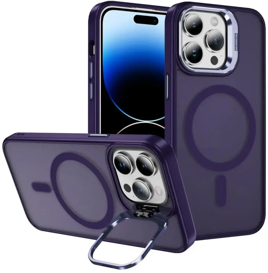 Selected Hoesje iPhone 14 Pro Max Paars