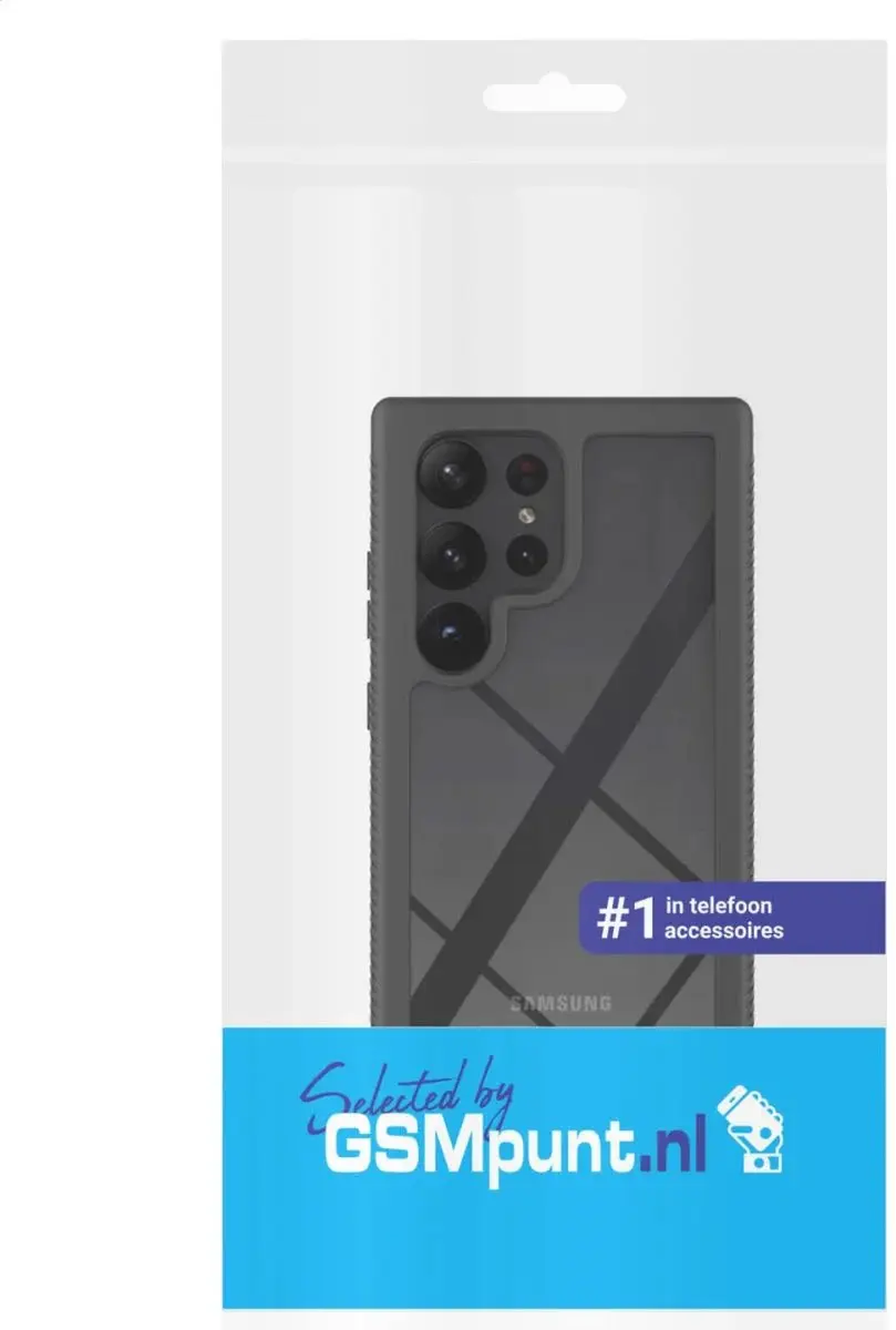 Selected Hoesje Samsung Galaxy S24 Ultra Blauw - Schokbestendig