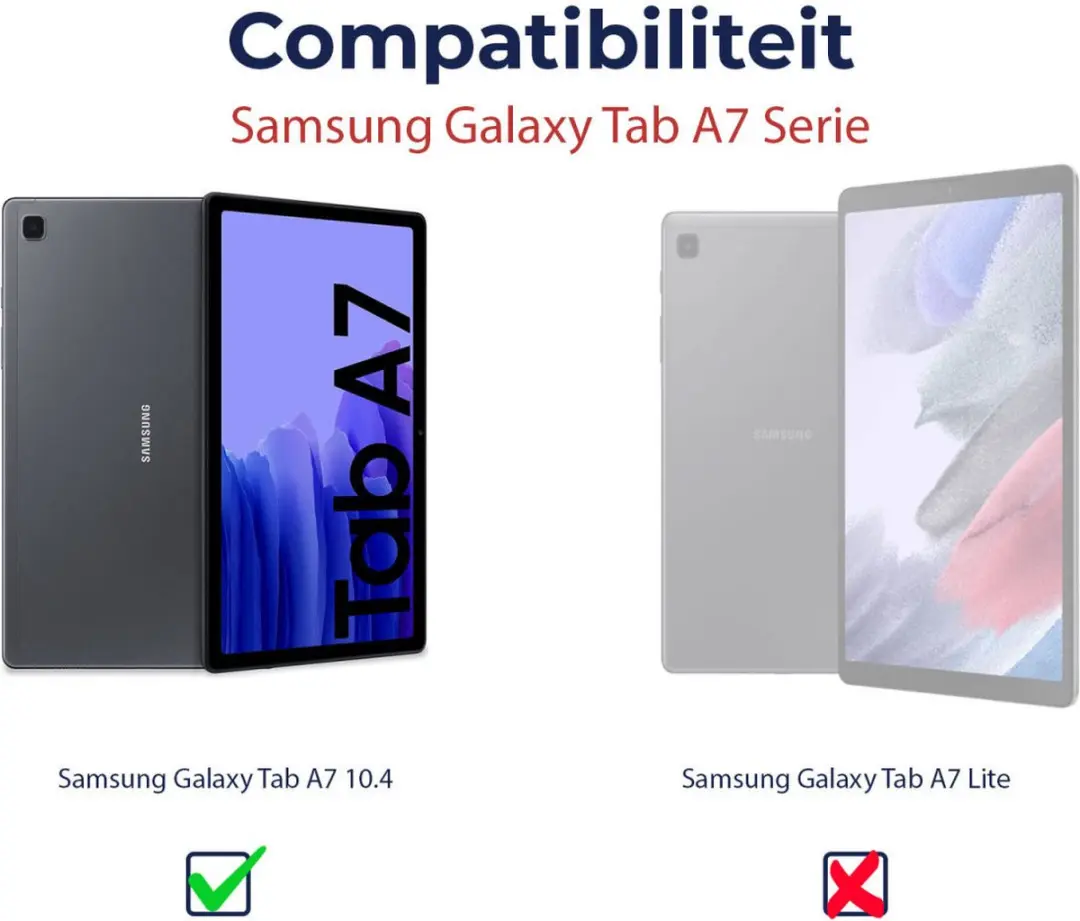 Samsung Galaxy Tab A7 Kinder Tablethoes - Oranje - 10.4"